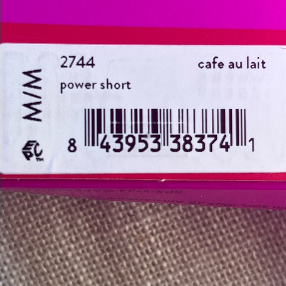 SPANX POWER SHORT, size M, cafe au latte, NWT - Picture 3 of 6